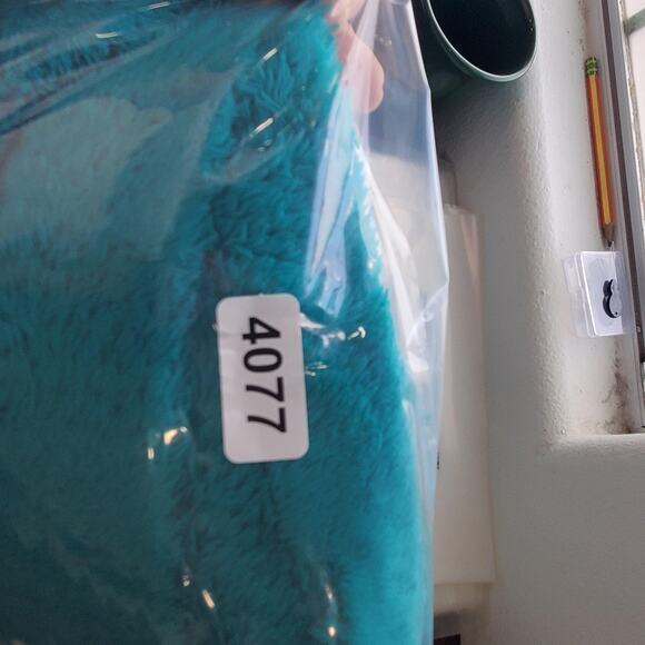 The North Face Jacket Womens Small Teal High Pile Fleece Full Zip Pockets C853F - Picture 10 of 10